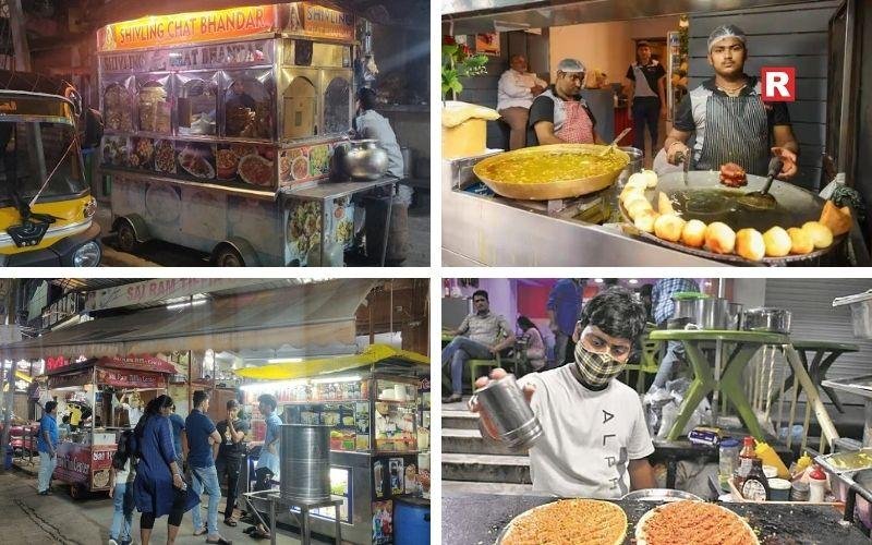 Popular Hyderabad street food with local snacks and flavorful delicacies